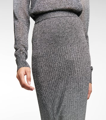 Metallic midi skirt | Joseph