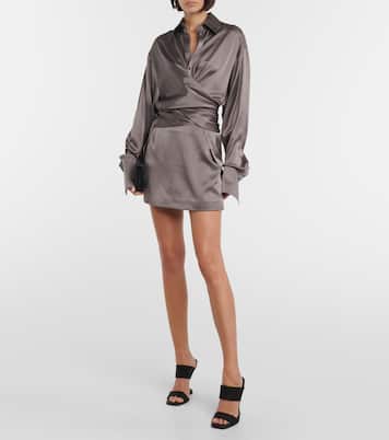 Minirock aus Seide | Peter Do