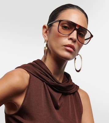 SL 596 aviator sunglasses | Saint Laurent