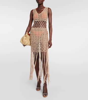 Midikleid aus Häkelstrick | Anna Kosturova