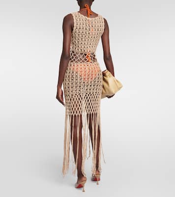 Midikleid aus Häkelstrick | Anna Kosturova