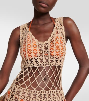 Midikleid aus Häkelstrick | Anna Kosturova