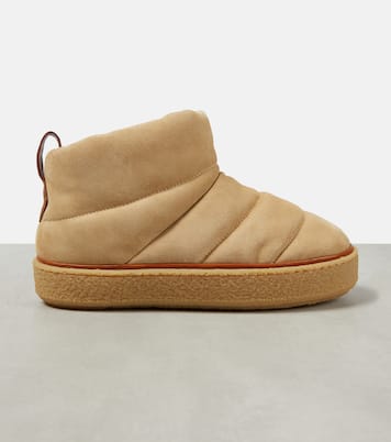 Padded suede ankle boots  | Isabel Marant