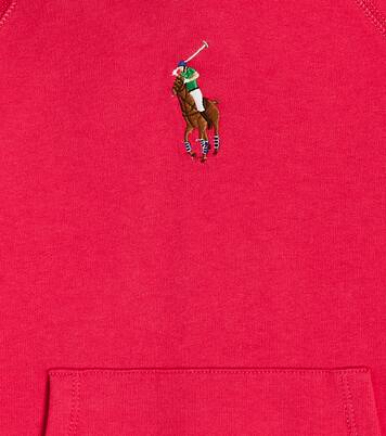 Sweat-shirt à capuche en coton mélangé | Polo Ralph Lauren Kids