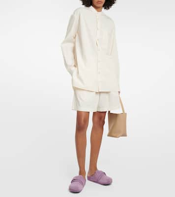 X Tekla Pyjama-Hemd aus Baumwolle | Birkenstock 1774