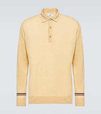 Linen and cotton polo sweater | Etro