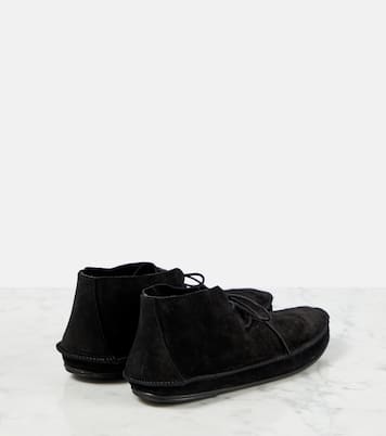 Ankle Boots Tyler aus Veloursleder | The Row