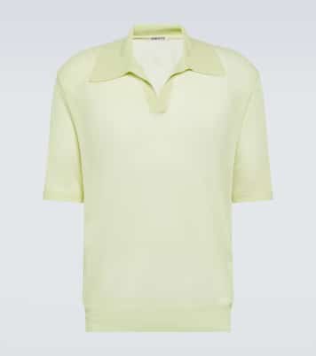 Polopullover aus Wolle und Seide | Auralee
