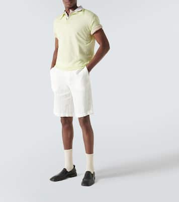 Polopullover aus Wolle und Seide | Auralee