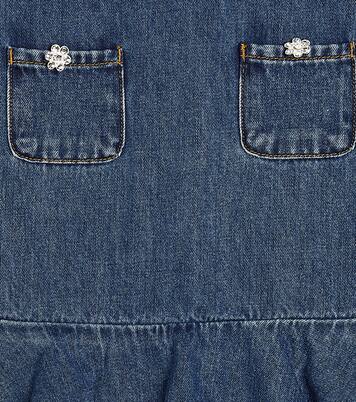 Cotton denim skirt | Self-Portrait Kids