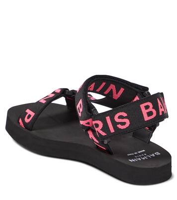 Logo rubber sandals | Balmain Kids
