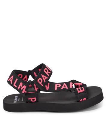 Logo rubber sandals | Balmain Kids