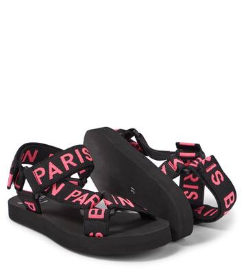 Logo rubber sandals | Balmain Kids