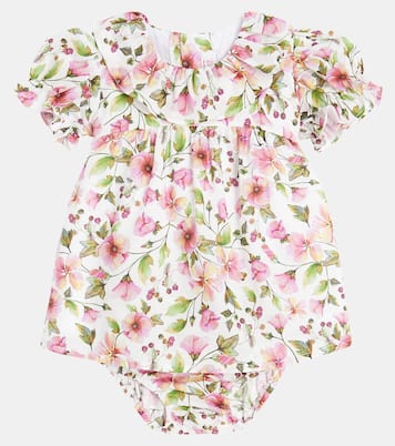Baby - Abito e culottes Leana in cotone | La Coqueta