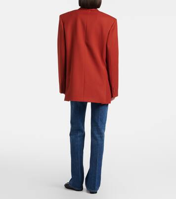 Clyde high-rise straight jeans | Saint Laurent