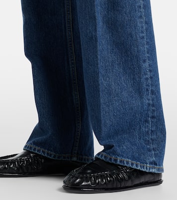 Clyde high-rise straight jeans | Saint Laurent