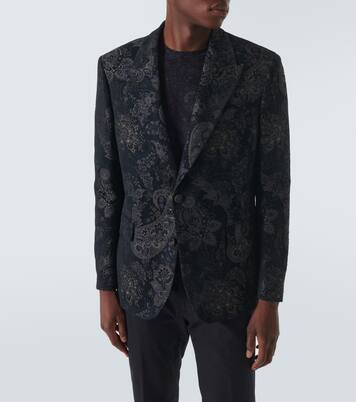 Blazer aus Jacquard-Samt | Etro