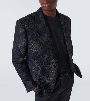 Blazer aus Jacquard-Samt | Etro