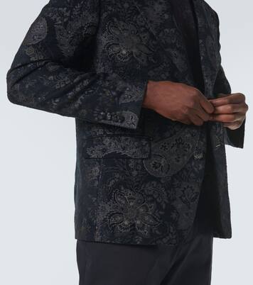 Blazer aus Jacquard-Samt | Etro
