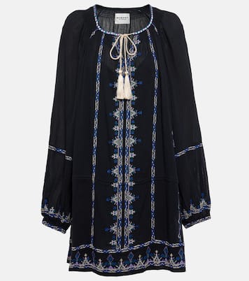 Robe Parsley brodée en coton | Marant Etoile