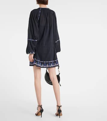 Robe Parsley brodée en coton | Marant Etoile