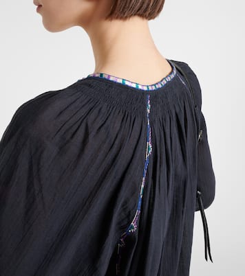 Robe Parsley brodée en coton | Marant Etoile