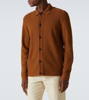 Cardigan en cachemire côtelé | Zegna
