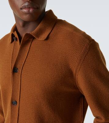 Cardigan en cachemire côtelé | Zegna