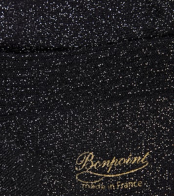 Thomini cotton-blend lamé socks | Bonpoint