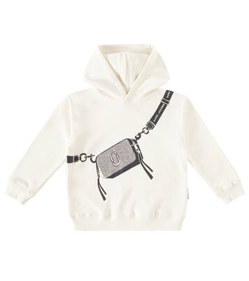 Embellished cotton jersey hoodie | Marc Jacobs Kids