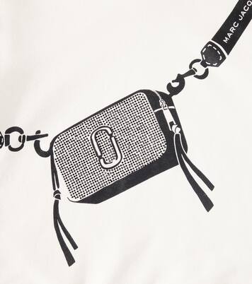 Embellished cotton jersey hoodie | Marc Jacobs Kids