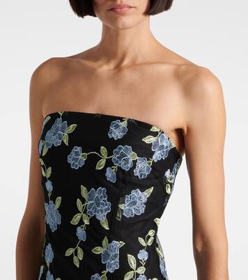 Robe en résille à fleurs | Rotate