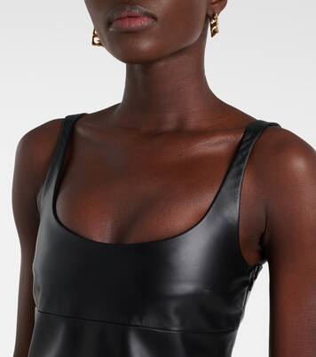Embellished leather minidress | Givenchy