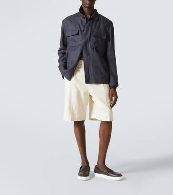 Ellis leather boat shoes | Manolo Blahnik