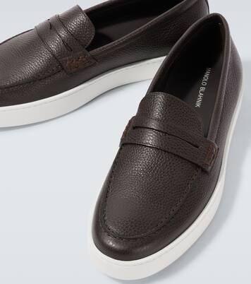 Ellis leather boat shoes | Manolo Blahnik