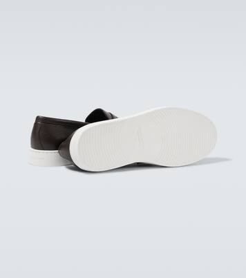 Ellis leather boat shoes | Manolo Blahnik