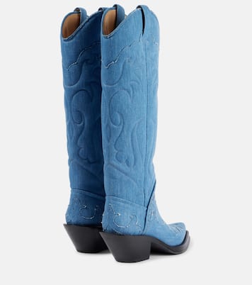 Westernstiefel Capitana aus Denim | Gabriela Hearst