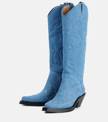 Westernstiefel Capitana aus Denim | Gabriela Hearst