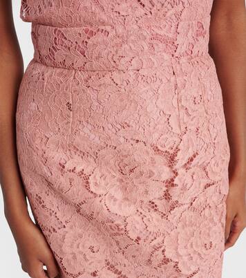 Midirock aus Spitze | Dolce&Gabbana