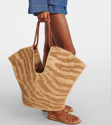 Tote Bag Goldentime Large aus Raffiabast | Zimmermann