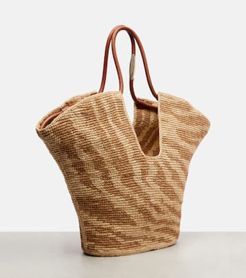 Tote Bag Goldentime Large aus Raffiabast | Zimmermann