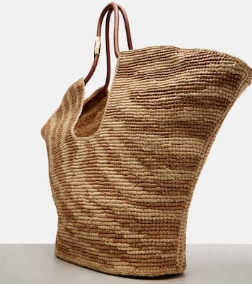 Tote Bag Goldentime Large aus Raffiabast | Zimmermann