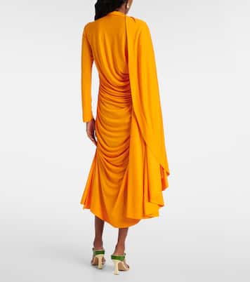 Draped jersey maxi dress | Bottega Veneta