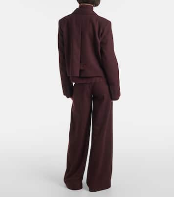 Veste raccourcie en laine | Joseph