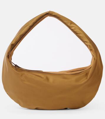 Borsa a spalla Olivia media con suede | Khaite