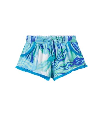 Shorts Lulu con stampa | Poupette St Barth Kids