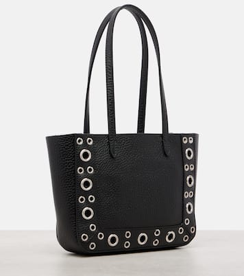 Verzierter Shopper Nellcôte Mini aus Leder | Valentino Garavani