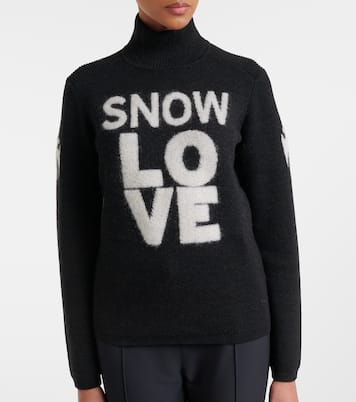 Pull Vanessa en laine intarsia  | Toni Sailer