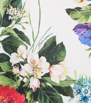 Kleid aus Baumwollpopeline | Dolce&Gabbana Kids