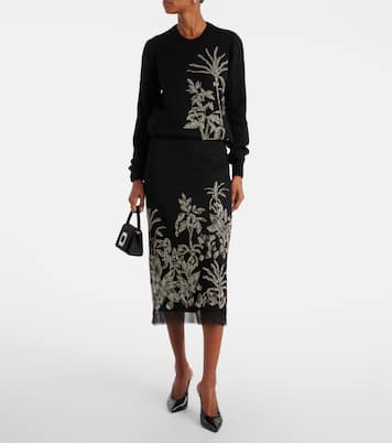 Noemie embellished sweater | Costarellos